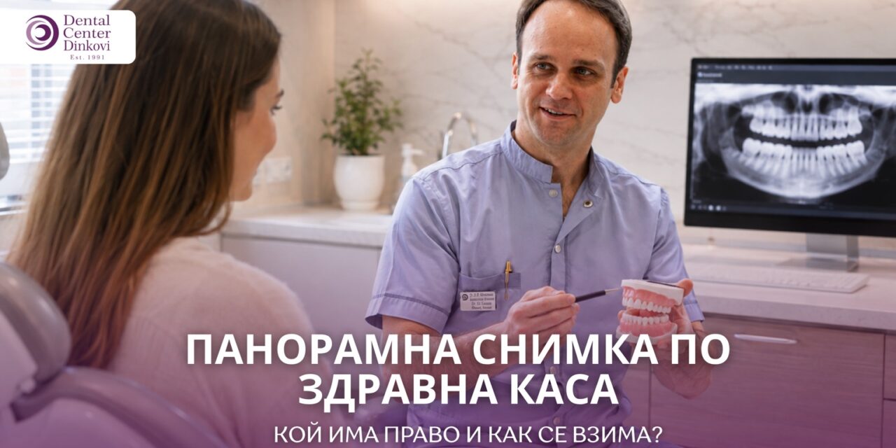Панорамна снимка на зъби по здравна каса: кой има право и как се взима направление