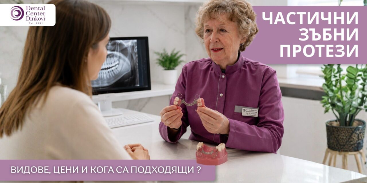 Частични зъбни протези: видове, цени и кога са подходящи